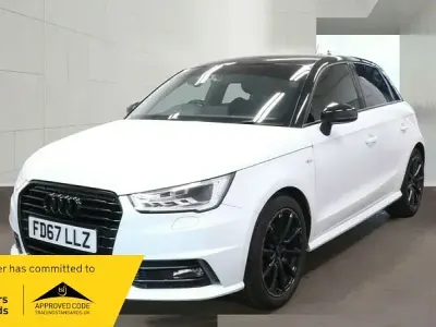 Begagnad Audi A1 Sportback S-Line 150 HK (110 kW) 2017 Vit Halvkombi