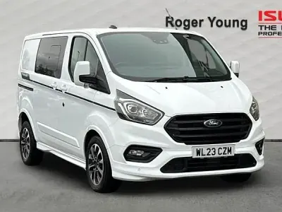 Begagnad Ford Transit Custom Sport 170 HK (125 kW) 2023 Vit Van