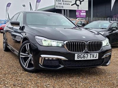 Black Used 2017 BMW 730L M Sport Sedan | £25,564 (Fair price)