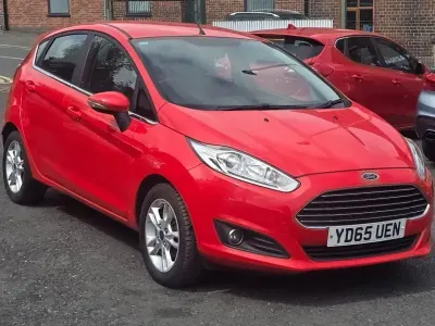 Used Ford Fiesta Zetec 2015 Red Hatchback
