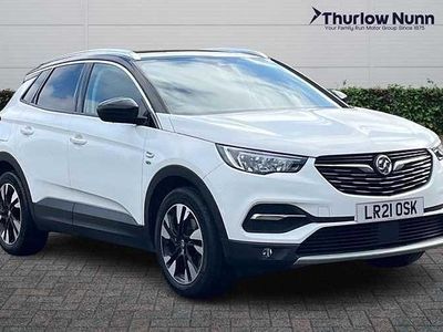 Used Vauxhall Grandland X Edition 131 HP (96 kW) 2021 White SUV
