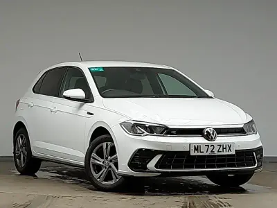 Used VW Polo R-line 95 HP (69 kW) 2022 White Hatchback