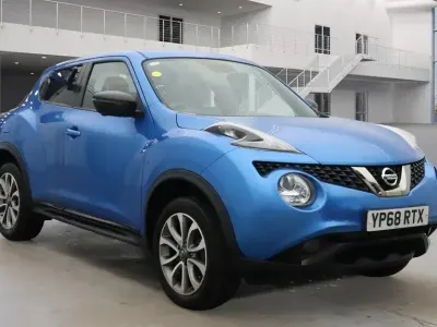 Used Nissan Juke Tekna 2018 Vivid blue SUV