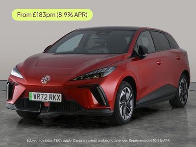 Begagnad MG MG4 EV Trophy 2022 Röd Halvkombi