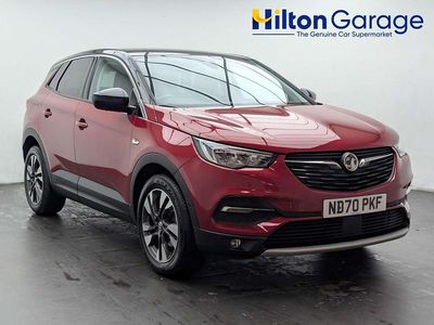 Used Vauxhall Grandland X SRi 130 HP (95 kW) 2020 Red SUV