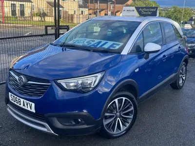 Used Vauxhall Crossland X Elite 2018 Blue SUV