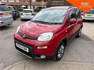 Used Fiat Panda 4x4 S 85 HP (62 kW) 2013 Red Hatchback