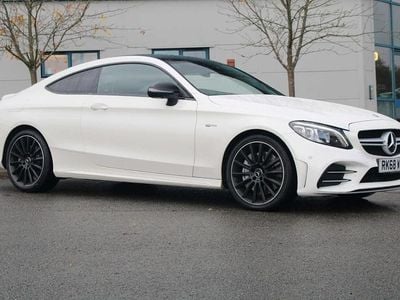 White Used 2018 Mercedes C43 AMG Premium Plus Coupe | £23,545 (Fair price)