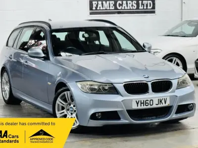 Used BMW 318 M Sport 143 HP (105 kW) 2010 Blue Estate
