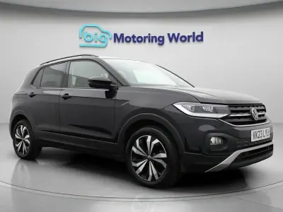 Used VW T-Cross Black Edition 110 HP (80 kW) 2023 Black SUV