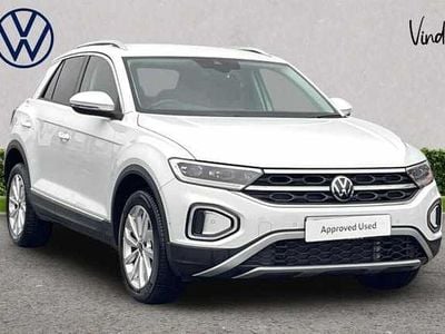 White Used 2022 VW T-Roc Style SUV | £23,395 (Fair price)