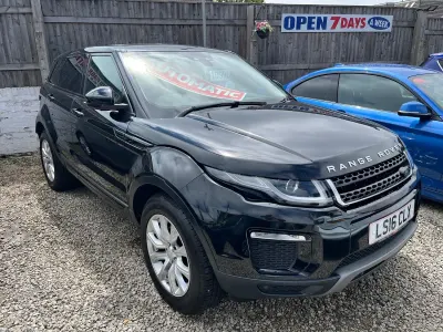 Used Land Rover Range Rover evoque SE 2016 Black Estate