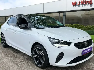 Used Vauxhall Corsa Edition 75 HP (55 kW) 2022 White Hatchback