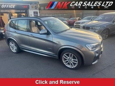 Grey Used 2016 BMW X3 M Sport SUV | £11,795 (Fair price)