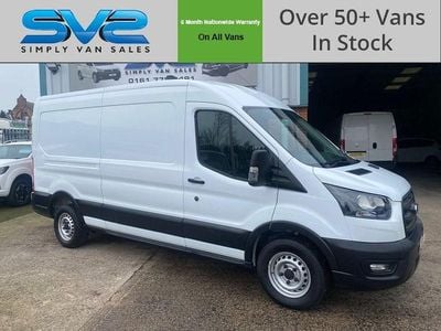 Used Ford Transit S 130 HP (95 kW) 2022 White Van
