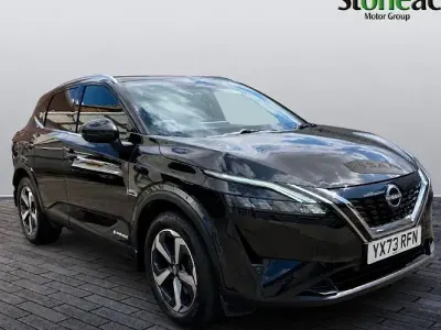 Used Nissan Qashqai N-Connecta 190 HP (139 kW) 2022 Black SUV