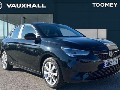 Used Vauxhall Corsa 75 HP (55 kW) 2021 Black Hatchback