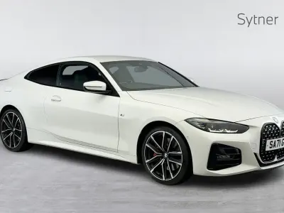 Used BMW 420 M Sport 181 HP (133 kW) 2021 White Coupe