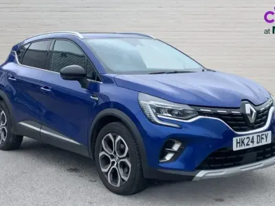 Usado Renault Captur Techno 91 HP (66 kW) 2024 Azul SUV
