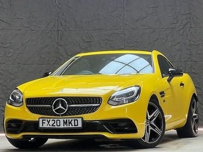 Used Mercedes SLC200 Edition 184 HP (135 kW) 2020 Yellow Cabriolet