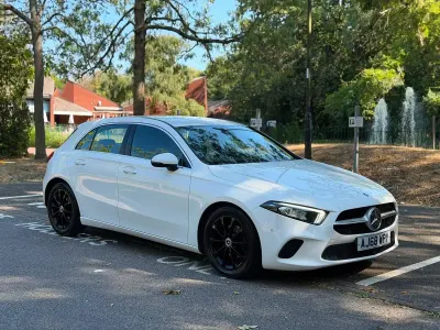 Used Mercedes A180 Executive 2018 White Hatchback