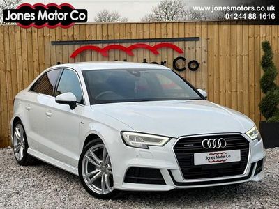 Used Audi A3 S-Line 190 HP (139 kW) 2019 White Sedan