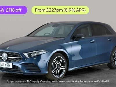 Blue Used 2022 Mercedes A250 Executive Hatchback | £15,362 (Good price)