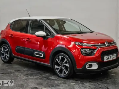 Used Citroën C3 PureTech 83 HP (61 kW) 2021 Red Hatchback