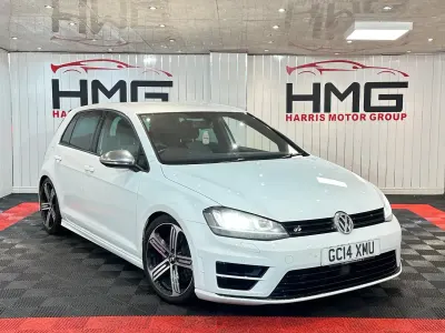 Used VW Golf VII R 2014 White Hatchback