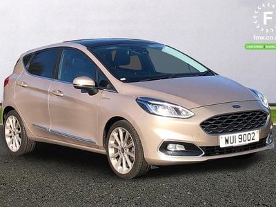 Beige Used 2018 Ford Fiesta Vignale Hatchback | £8,699 (Fair price)