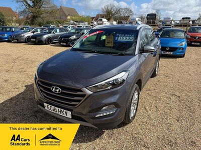 Used Hyundai Tucson SE 136 HP (100 kW) 2018 Grey SUV