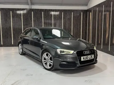 Used Audi A3 S-Line 2013 Grey Hatchback