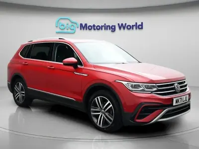 Used VW Tiguan Allspace Elegance 150 HP (110 kW) 2022 Red SUV