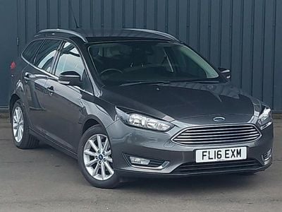 Used Ford Focus Titanium 125 HP (91 kW) 2016 Grey Estate