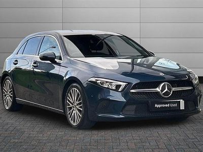 Denim blue Used 2022 Mercedes A180 Executive Hatchback | £19,993 (Fair price)