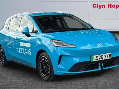 New MG MG4 EV 117 kW (160 HP) 2026 Blue Hatchback