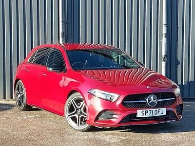 Used Mercedes A180 Executive 136 HP (100 kW) 2021 Red Hatchback