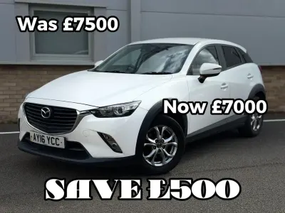 Used Mazda CX-3 121 HP (88 kW) 2016 White SUV