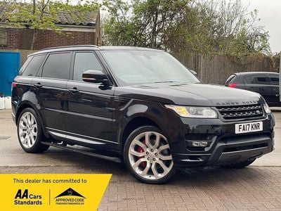 Black Used 2017 Land Rover Range Rover Sport Autobiography Dynamic SUV | £21,999 (Fair price)