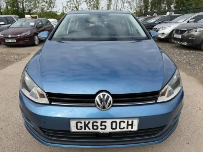 Used VW Golf VII Match 2015 Blue Hatchback