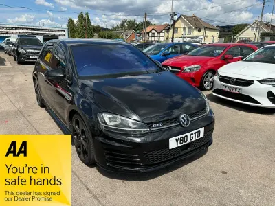 Used VW Golf VII GTD 182 HP (133 kW) 2015 Black Hatchback