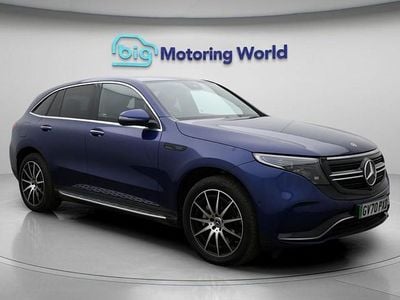 Used Mercedes EQC400 AMG line 300 kW (408 HP) 2020 Blue SUV