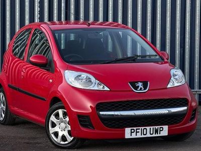 Used Peugeot 107 68 HP (50 kW) 2010 Red Hatchback