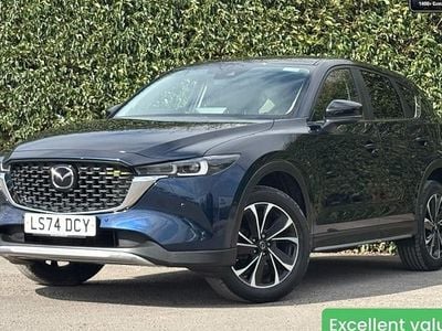 Begagnad Mazda CX-5 Newground 165 HK (121 kW) 2024 Blå SUV