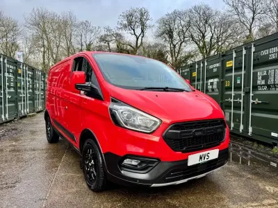 Used Ford Transit Custom S 2021 Red Van