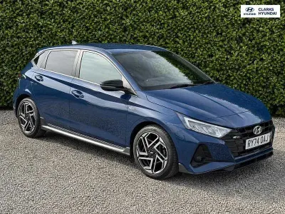 Used Hyundai i20 N Line 100 HP (73 kW) 2024 Blue Hatchback