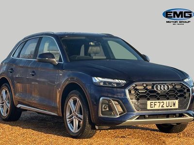 Blue Used 2023 Audi Q5 S-Line SUV | £31,695 (Good price)