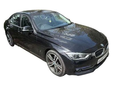 Used BMW 330e Sport Line 2017 Black Sedan