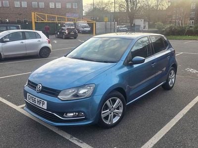Used VW Polo Match 2016 Blue Hatchback