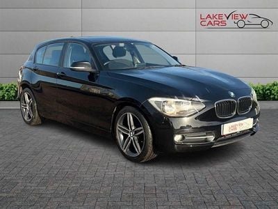 Used BMW 114 Sport Line 102 HP (75 kW) 2013 Black Hatchback